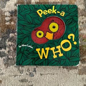 Peek A Who Book